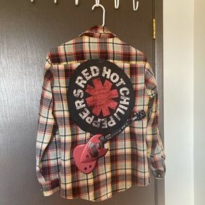 Flannel shirt - Red Hot Chili Peppers plaid